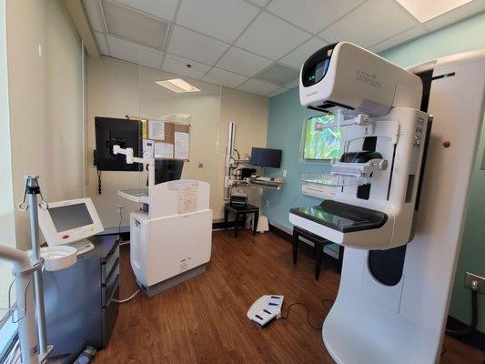 Mammogram room