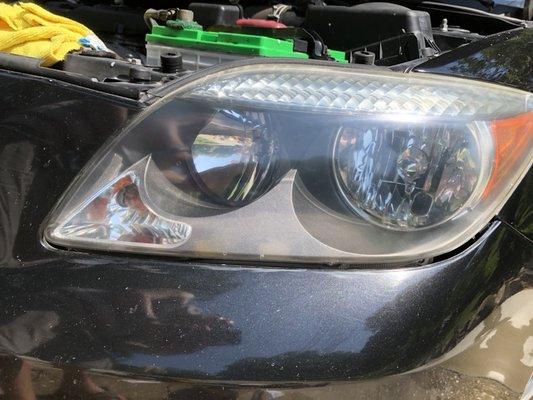 After headlight Restoration