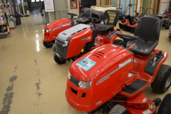 We sell Snapper Lawnmowers and Tractors