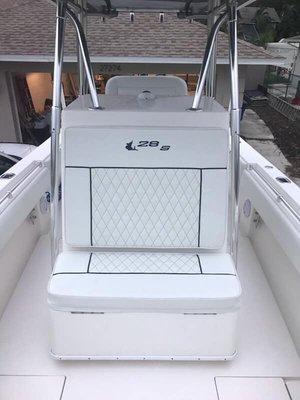 Custom boat seats