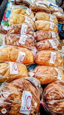 Delicious Cranberry-Walnut Bread @ Kinoole Farmers Market, Hilo. Come visit John + 12 other vendors today + every Saturday morning.