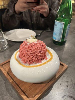 Strawberry Mont Blanc