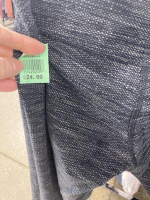 $24.99 used Lululemon pants.  Goodwill you are shameful!