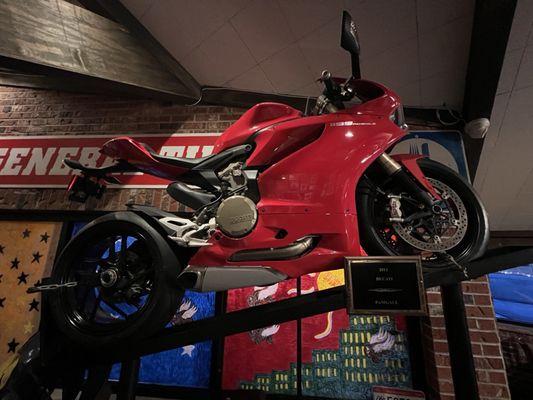 Ducati on display