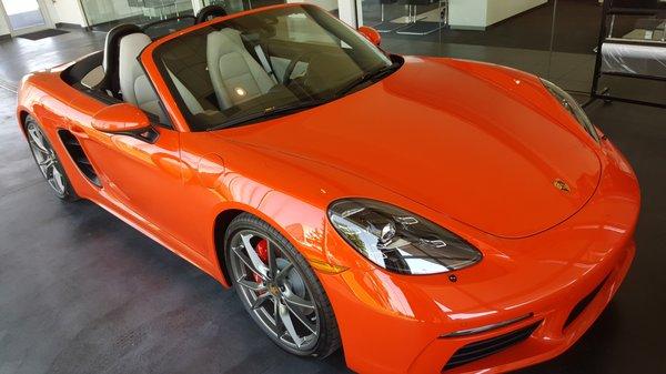 Porsche of Spokane were available throughout our entire ordering process.