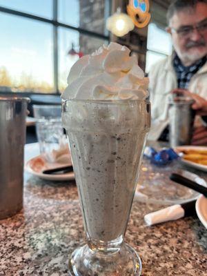 Oreo milkshake