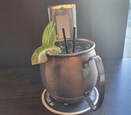 A very refreshing Vodka Mule from the Chambers Bay Distilling Tasting Room!