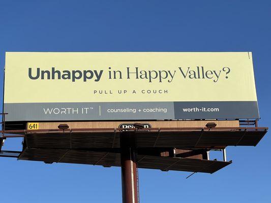 Our billboard