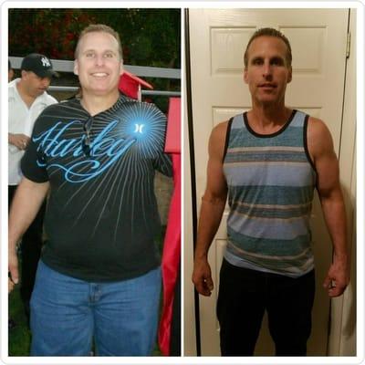 91 lbs. lost