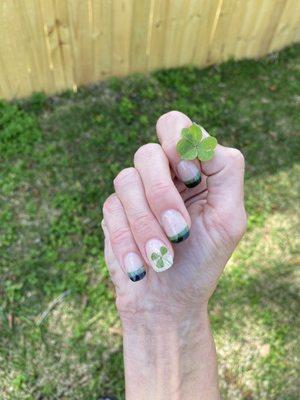 Fantastic St.Patrick's Day Nails by Christine