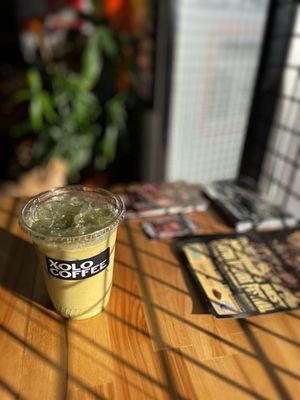 Pistachio espresso