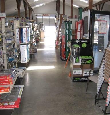 Main Aisle inside Stoll Brothers True Value in Odon, IN