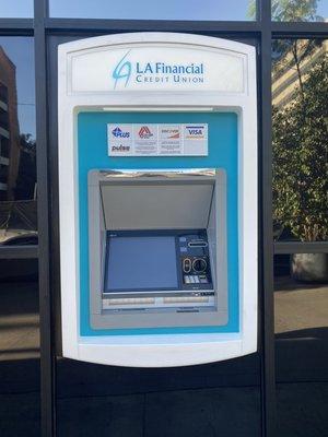 Our new ATM outside 209 S. Broadway.