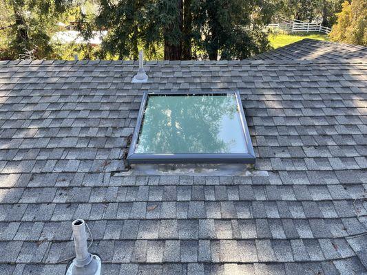 Velux Skylight Installed