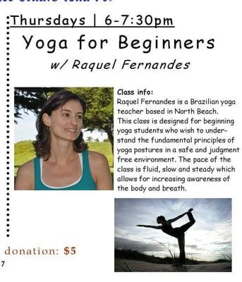 Yoga with Raquel!