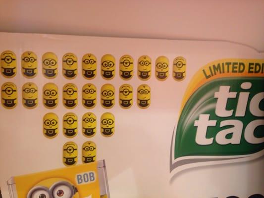 Minion tic tacs