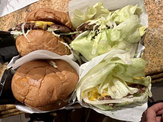 Original Char'd Burgers & Lettuce-wrapped Hot Char'd