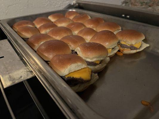 Mini sliders.