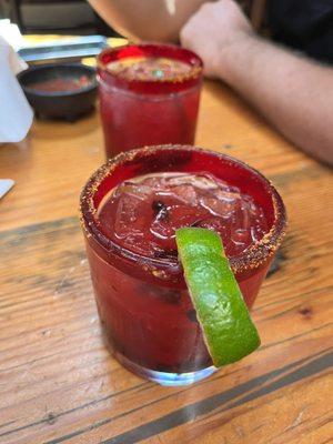 Spicy Huckleberry Margarita