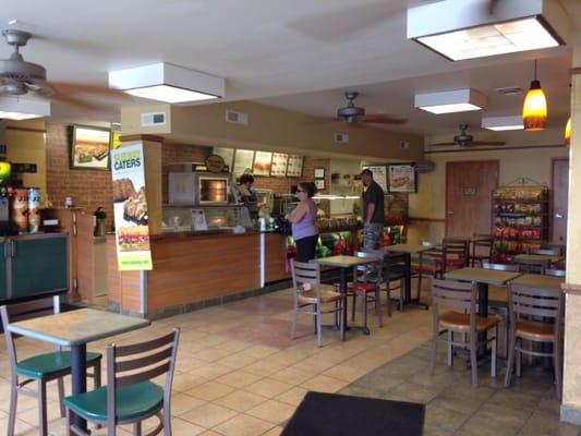 Inside Subway