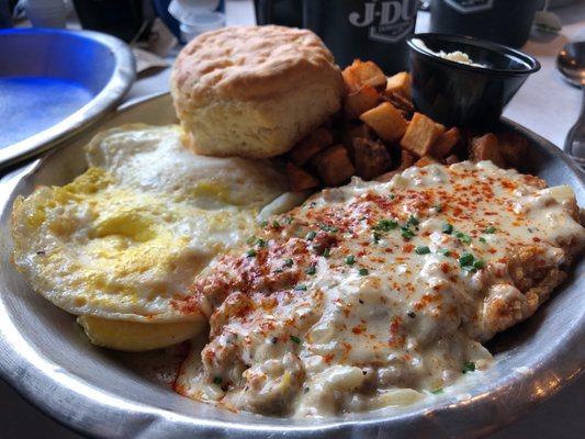 Chicken fried chicken