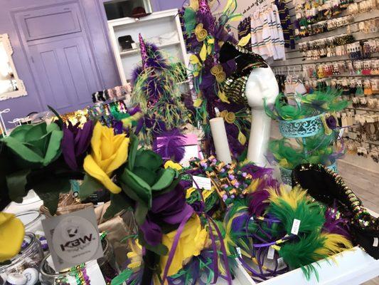 Trendz always has the best selection of Mardi Gras