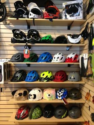 Great selection of helmets. Snagged a cool BMX one for our son. Thanks for your help, guys!!