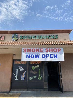 Tobacco and vape shop now open. Come visit us!