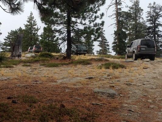 Some of our Land Rover customers, enjoying the off-road capabilities of their vehicles.