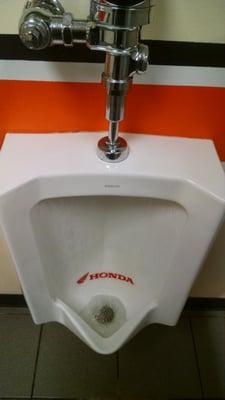 Only in Harley Davidson Men's room.