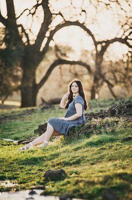 Senior session at Table Mountain