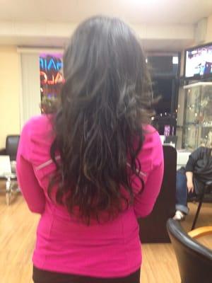 My amazing extensions.  I love Ani!!!