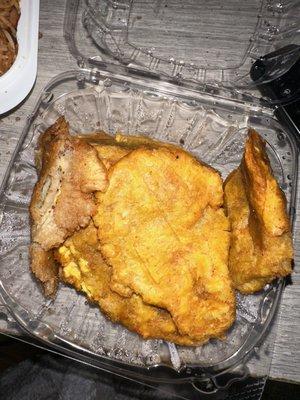 Side of fried green plantain