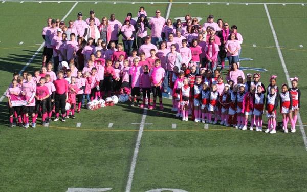 Frederick proudly supports Players In Pink!