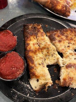 Cheesy garlic bread