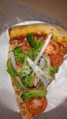 Veggie pizza