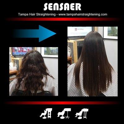 sensaer tampa hair straightening