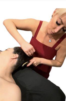 Ayurveda Style Scalp Massage