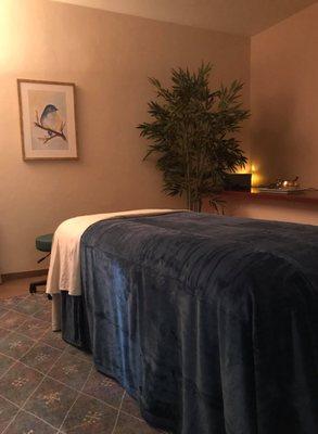 "Mi casa es su casa.  My house is your house." ANR Massage massage room