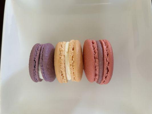 Honey lavender, peach Bellini,chocolate strawberry