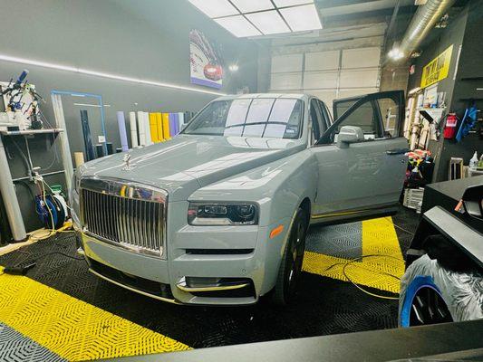 Rolls Royce partial wrap