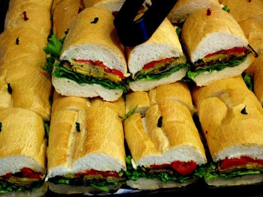 We have an awesome selection of vegetarian sandwiches