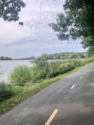 Paved Trail along the lake