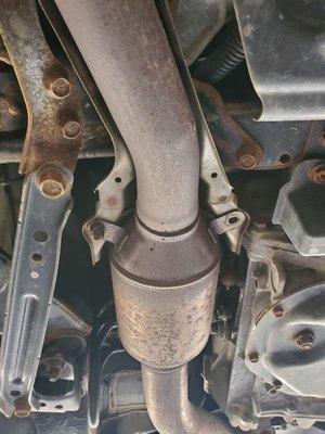 A new bolt was added in this part