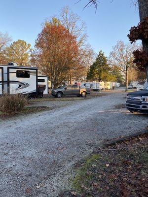 Gravel roads, good enough for us!