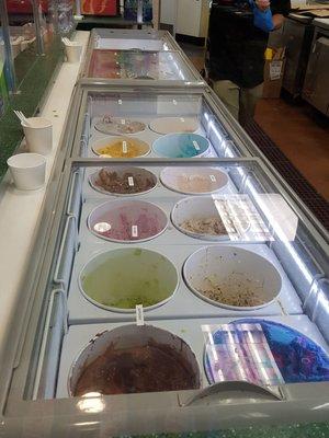 Thrifty Ice cream - lots of flavors