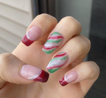 Christmas nails!