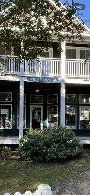 Outside / Exterior of bookshop - hasn't changed from the posted pic 7 years ago! Across from Kind Cup coffee (see my review).