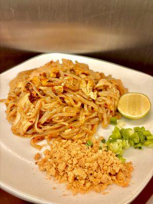 Pad Thai. A staple dish in Thailand.