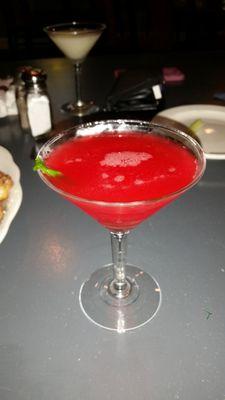 Strawberry Basil Martini